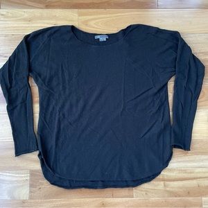Vince XS wool cashmere black sweater